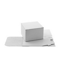 High Gloss White Folding Gift Box (3"x3"x2")